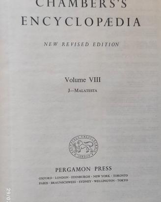Chambers's Encycloped - Enciclopedia Chambers 1967