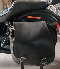 borsa laterale Harley davidson wild hog dyna