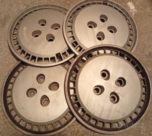 4 Copricerchi X fiat panda hobby, originali usati 