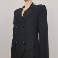 Giacca donna vintage misto lana e viscosa 