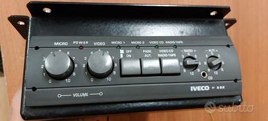 Amplificatore auto IVECO con staffa