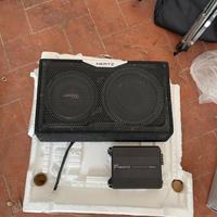 Amplificatore + sub per auto marca hertz