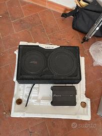 Amplificatore + sub per auto marca hertz