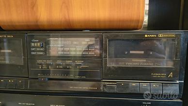 JVC double Cassetta TD - W111 