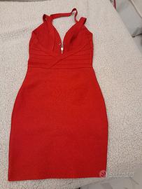 abito sexi rosso
