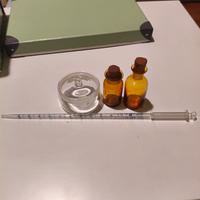 vetreria da laboratorio vintage 