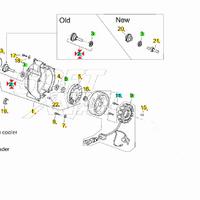 Albero Pompa acqua Aprilia Sport City 125 841333