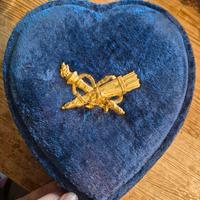 Antico Set da Cucito Necessaire d'Epoca 