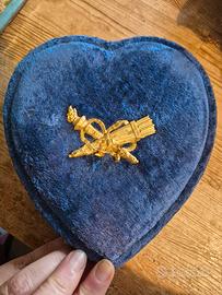 Antico Set da Cucito Necessaire d'Epoca 