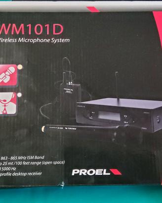 Doppio Microfono wireless Proel