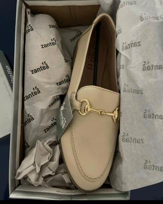Mocassini beige 39