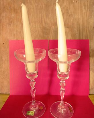 candelabri elegante cristallo trasparente 