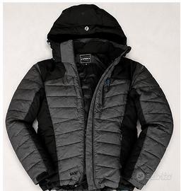 Giubbotto ICEPEAK uomo grigio-nero