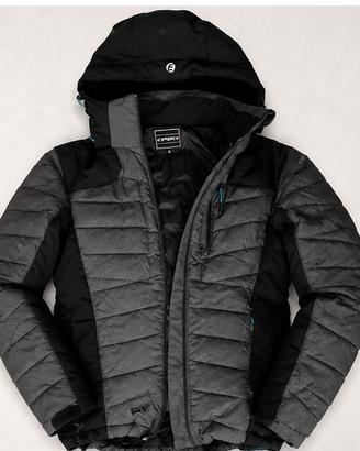 Giubbotto ICEPEAK uomo grigio-nero
