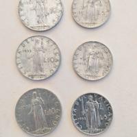 Vaticano 6X 10 lire + 5 lire 1951 1952 1953