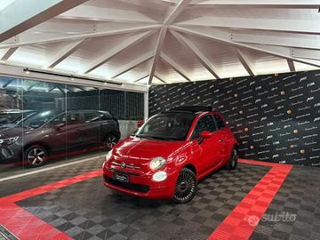 Fiat 500C 1.0 Hybrid Red