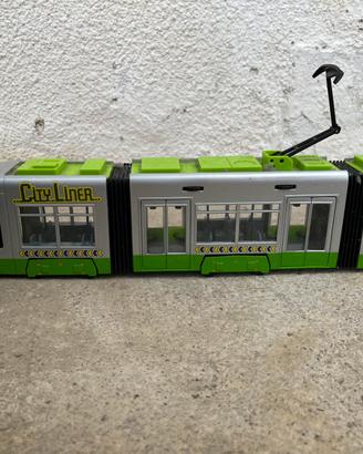 Dickie toys tram city liner modellino