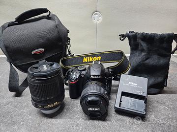 Nikon D3200 con accessori