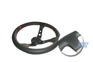 VOLANTE INVERTITO LOOK OMP PELLE SINTETICA NERO BR