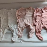 Pigiamini in cotone 1 mese 