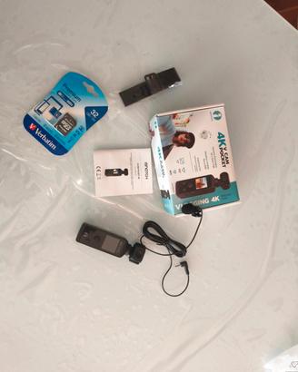 Videocamera pocket cam vlogging 4k 