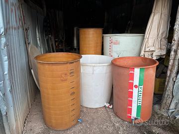 Botti in plastica e resina