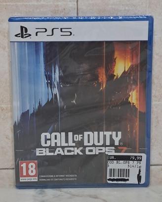 gioco ps5 nuovo sigillato call of duty black ops 7