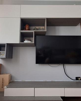 Parete attrezzata moderna soggiorno – Mobile TV