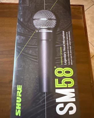 Microfono Shure SM58 Dinamico Cardioide