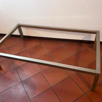 Tavolino da salotto con vetro