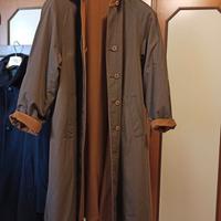 Trench double face marrone senape tg 50