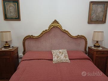 Letto matrimoniale stile barocco Oggioni