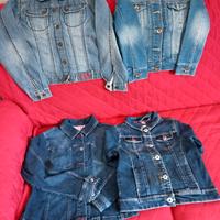 4  gibbini in jeans 5/6 anni