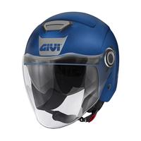 CASCO JET MOTO GIVI 12.5 BLU OPACO DOPPIA VISIERA