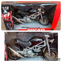 Modellino moto Ducati Monster S4 scala 1:12