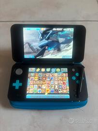 Nintendo New 2DS xl console con vari giochi