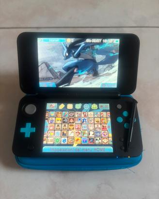 Nintendo New 2DS xl console con vari giochi
