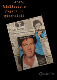 Libro Claudio Baglioni