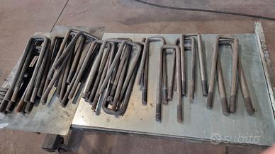 Staffe - cavallotti per fissaggio balestre assali