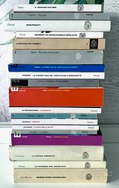 18 libri edizioni Einaudi