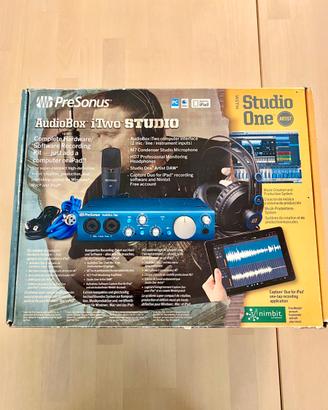 PreSonus AudioBox iTwo Studio – Kit completo