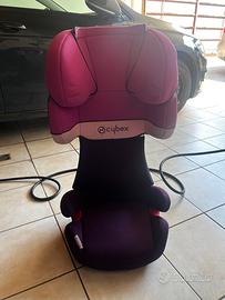 Seggiolino Cybex isofix regolabile e schienale