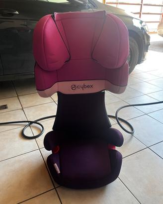 Seggiolino Cybex isofix regolabile e schienale