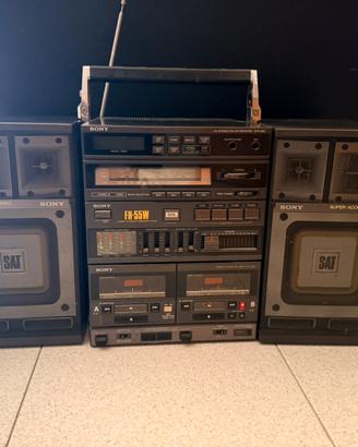 stereo sony FH55w perfettamente funzionante /raro