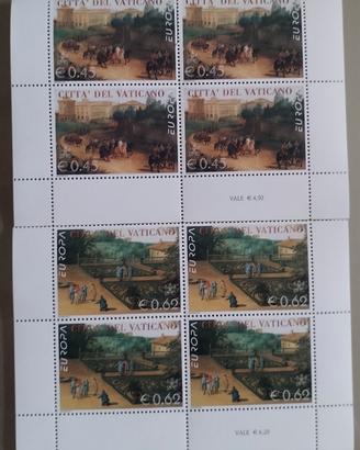 Vaticano 2003 - Serie Europa CEPT Manifesti 2