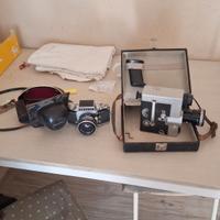 Fotocamera e cinepresa vintage
