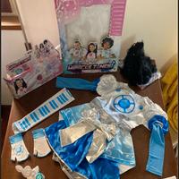 Vestito carnevale Jasmine Miracle Tunes