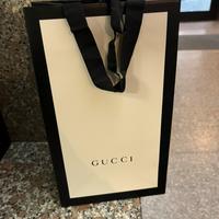 Sacchetto carta shopping bag Gucci