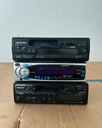 Lotto autoradio vintage
