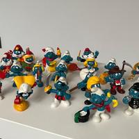 Lotto di 22 Puffi - Anni 70 - 80 - Schleich Peyo